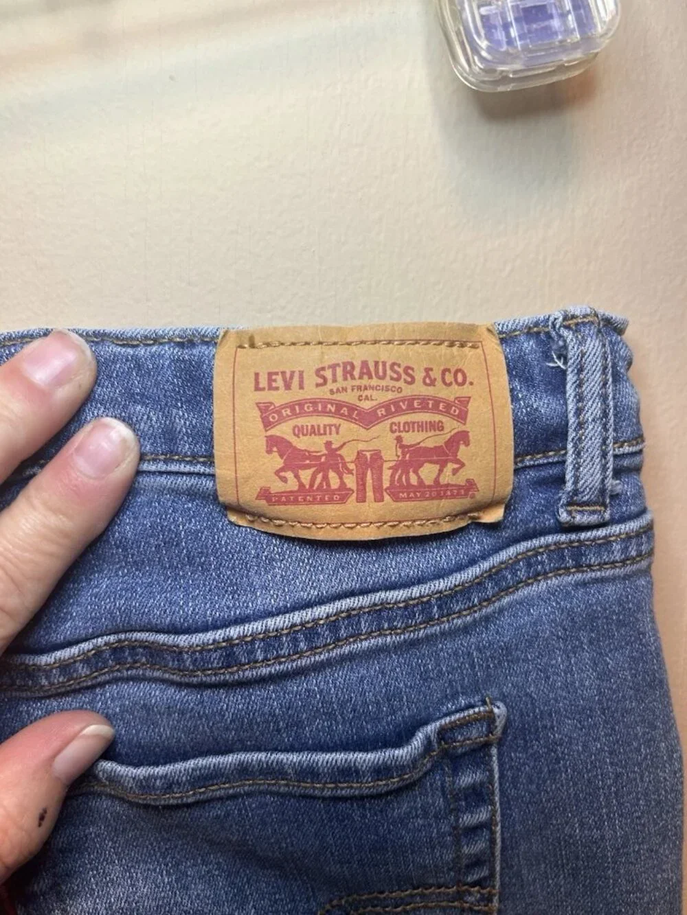 Levi’s Girls 16 Regular High Rise Bootcut Jeans Adjustable Waist